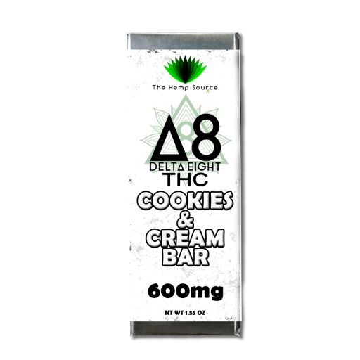 Cookies and Cream Bar – 600mg Delta 8