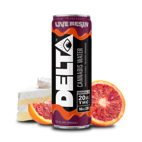 Delta Seltzer Water Blood Orange