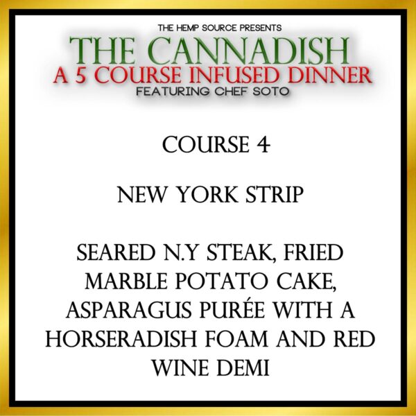 The CannaDish Menu